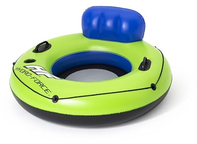 Bestway Hydro-Force Luxus Schwimmreifen mit Rückenlehne, 119 cm