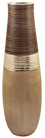 GILDE Kegelvase Bradora braun/Champagner/beige H= 46,0 cm 47134