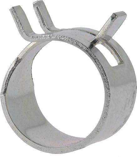 Restagraf - Collier Ressort Diamètre 12 mm - Collier de Serrage Automatique pour Durite - Acier C67S Résistant à la Pression - Fixation Rapide pour Circuit Liquide ou Air - Réf. 7591 - Sachet de 10
