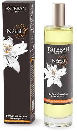 Esteban - Raumspray Duftspray – Raumduft - 75ml - Lufterfrischer Spray für Wohnung & WC, Room Spray mit Bio-Alkohol - langanhaltende Frische - Recycelbares Glas - Tea and Gingerbread