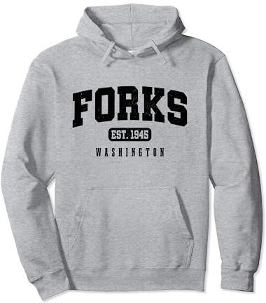 Forks Washington Est. 1945 Vintage Pride Pullover Hoodie