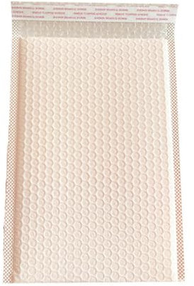 Luftpolstertaschen, hellrosa Versandtaschen für kleine Unternehmen, farbig, gepolsterte Versandumschläge, blickdicht, matt, selbstklebende Luftpolstertaschen, rosa, 13 x 15 cm, 30 Stück