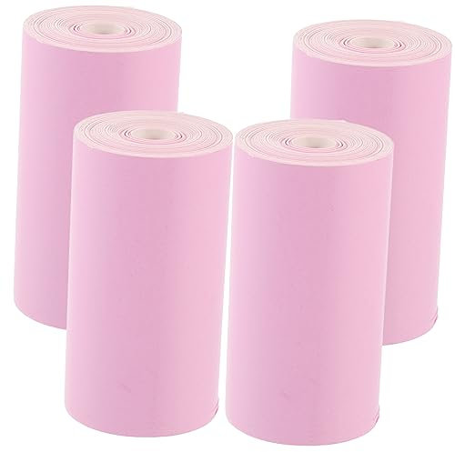 HOODANCOS 4rollen Thermopapier Kassenrollen Papier Für Thermodrucker Bank Klinik Glatte Oberfläche Klarer Druck Langlebig Für Kassensysteme Und Quittungen