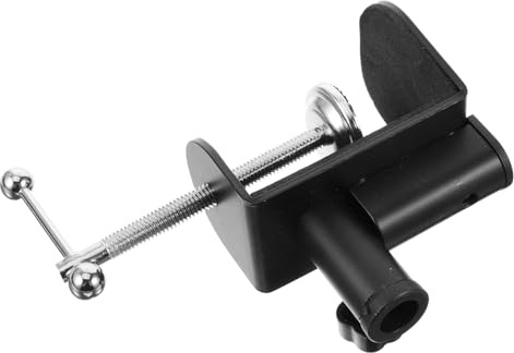 BESTonZON Tischhalterung für Mikrofonarm Schreibtischhalterung Schreibtischklemme Mikrofonklemme C-klemme für Schreibtischlampe Mikrofon-wandclip Vielseitiger