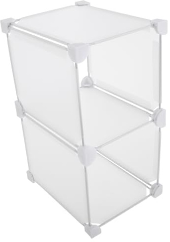 Alipis Plastic Freezer Divider Shelf Organiser, Easy-install Storage Bin for Freezers, Kitchen Storage, Separation and Categorisation, Refrigerator Accessories