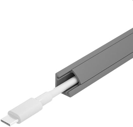 Eck-Kabelkanalabdeckung für TV-Kabelmanagement, 5 Stück x 1 m, für Kabelkanäle und Kabelabdeckungen für Wände, Böden, Sockelleisten und Decken, Kabelkanalabdeckung