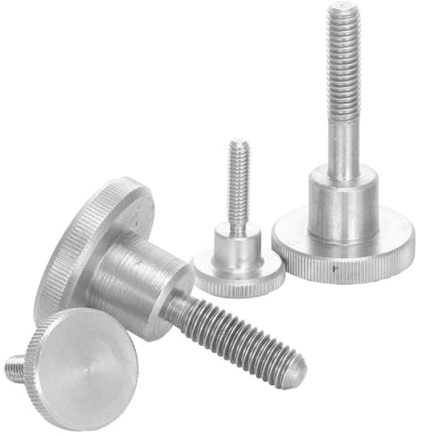 5 Stück Rändelschrauben M5x16 hohe Form Schrauben mit Griff DIN 464 Edelstahl A1 WIBTEC®