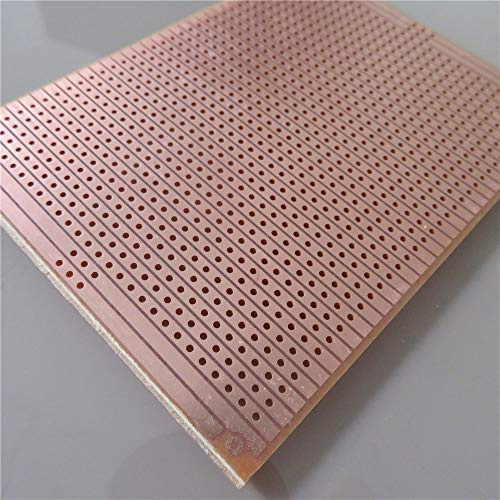 5stk 7.4X10cm Streifenraster Lochraster Punktraster Veroboard Stripboard Prototype Paper PCB Platine Leiterplatte Universal Experiment Matrix Circuit Board Bakelite