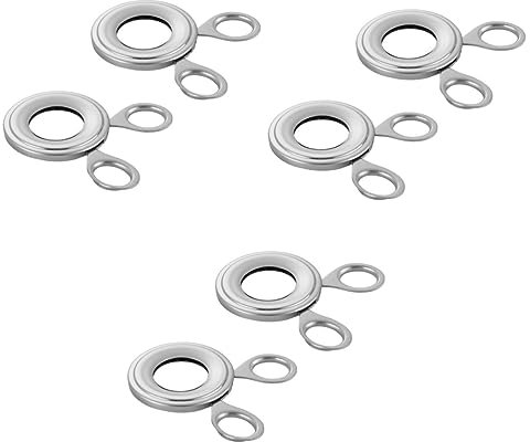 BESTonZON 6pcs Eggshell Opener Tool Egg Pricker for Boiled Eggs Breaker Topper Scissors