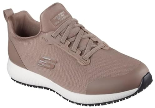 Skechers Squad SR Myton, Baskets pour Homme, Taupe, 45 EU