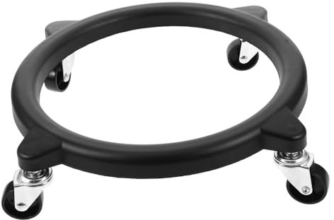 CIYODO Gas Cylinder Stand Base Movable Storage Wheel Tank Carrier for Outdoor Grill