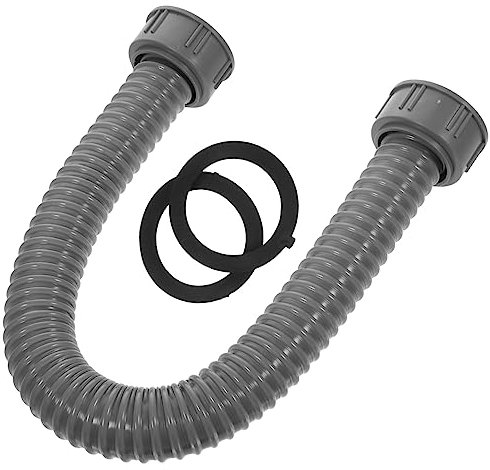 Telescopic Drain Hose 50cm Double-Ended Connection Pipe for Sink