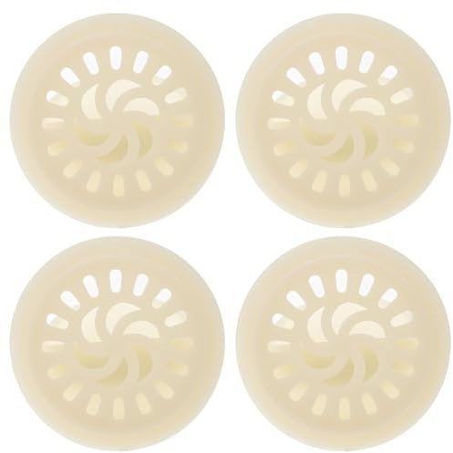 Holibanna 4pcs Bathroom Accessory Blocking Drain Core Floor Drain Strainer Cover Layers Seal Ring Fast Prevent Clogging