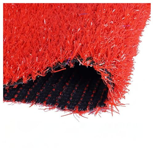JQGADL Kunstrasen,Kunstrasen Balkon Teppich Wasserfest,Kunstrasen Outdoor Rasenteppich,Rasen Teppichboden, Für Den Innen Und Außenbereich(Size:100X800 cm(3.3x26.2 ft),Color:2cm/0.78in encrypted)