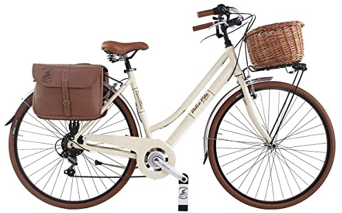Canellini Dolce Vita By Canellini Citybike Retro Vintage Aluminium Damen Creme (50)