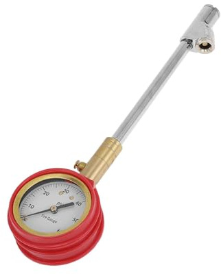 A ABSOPRO 1 Pc Misuratore di Pressione Universale per Pneumatici 0-60PSI 2.36 Pollici Misuratore di Pressione Digitale per Pneumatici per Moto SUV Camion Sostituzione dell'articolo