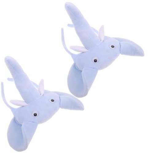 ARTSEWPLY 2pcs Cartoon Headband Plush Elephant Ears Headband for Animal Cosplay Dress up Birthday Carnival Party Boys and Girls Girls