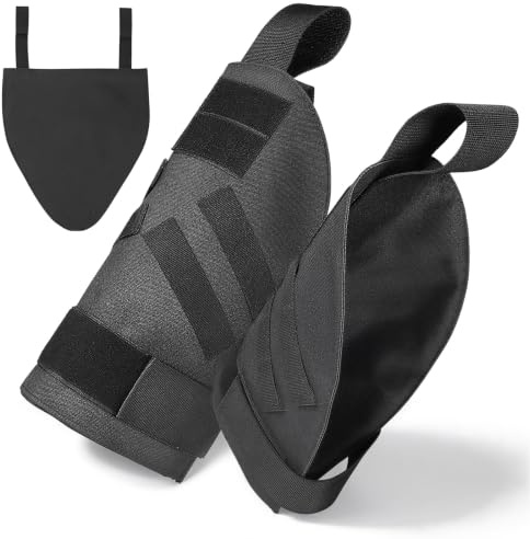 Taktischer Schulterschutz mit Tiefschutz, Generische Neue Airsoft- Und Paintball-Schulterpolster mit Molle-System, Molle-Außenschutzpolster für die Deltamuskeln(Black)