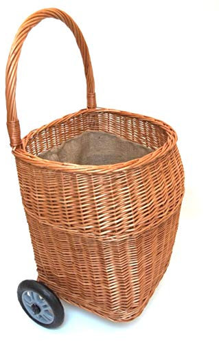 Chariots à bûches pour bois de cheminée, env. 45 x 42 x 92 cm