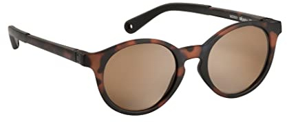 BÉABA, Lunettes de soleil pour Enfants 4-6 ans, Protection 100% UV - CAT 3, Protection Latérale, Confort Optimal, Branches ajustables 360°, Ecaille - SUNRISE