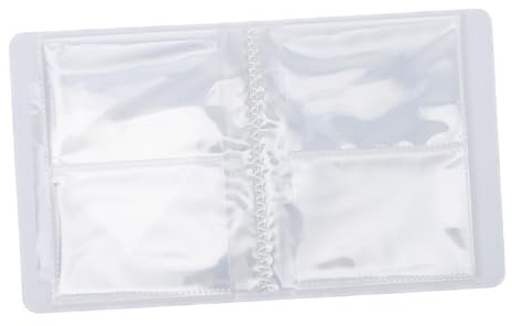 GARVALON Miniálbum De Fotos Álbum De Tarjetas Diseño Único Para Guardar Tarjetas De Presentación Práctico