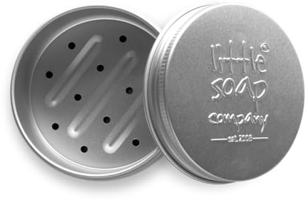 Little Soap Company Mini-Bar-Seifenaufbewahrungsdose, 50 g | Kompakte, wiederverwendbare Dose für 50 g Mini-Seifenriegel, ideal für die tägliche Lagerung und Reisen.