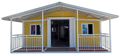 20Ft 40Ft Casa Prefabbricata Piccola Casa Espandibile Container Case Pieghevole Espansione Container Case Portatile Piccola Casa con Camera da Letto per Facile Trasferimento