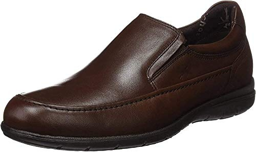 Fluchos Luca, Zapatos Sin Cordones Hombre, Marrón, 43 EU