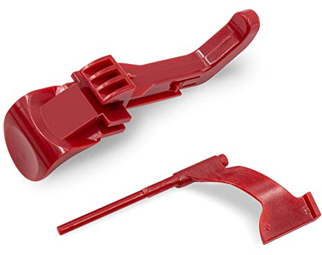 SuperDi Vacuum Cyclone Red Canister Button Release Catch Clips Replacement for Dyson DC41,DC41 Animal,DC41 Animal UK,DC43,DC55,DC65