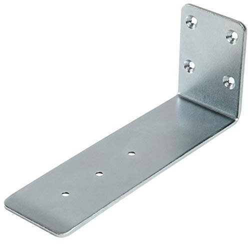 [c] equerre de butée - Hauteur : 70 mm - Largeur : 50 mm - Longueur : 169 mm - Matériau : Acier zingué - POTTKER