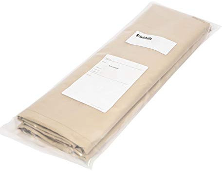 Glatz SUNCOMFORT® Schutzhülle für Sonnenschirm VARIOFLEX 330x270 cm, PVC, beige, wasserfest, Klettverschluss, Schutzhülle