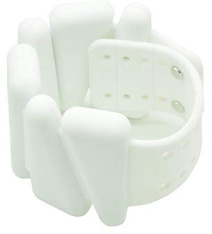 BAIAA Handgelenk Und Knöchelgewicht, Silikon, Tragbare Sportarmband, 1 Satz Von 2 Stück, 900g / 1800g, Geeignet Für Yoga, Gehen, Laufen, Fitness Usw. (White/1800g/1 Pair)