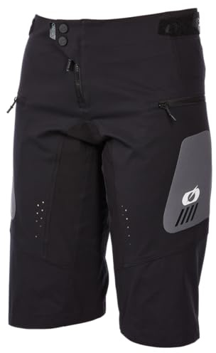 O'NEAL Element FR Hybrid Pantalones Cortos de Bicicleta para Damas (Negro,L)