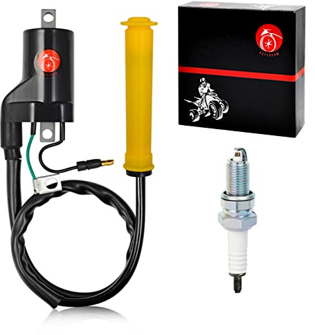 MOTO1988 Ignition Coil Pack & Spark Plug For HONDA XR400R XR400 XR 400R TRX400EX 400EX 1996-2006
