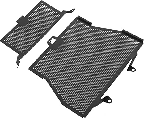 Motorrad Kühlergrill Schutz S1000RR S1000R S1000XR, 2 Stücke Motorrad Kühlergrillschutz Schutzabdeckung Edelstahl Rostfrei für S1000R 2014 bis 2019