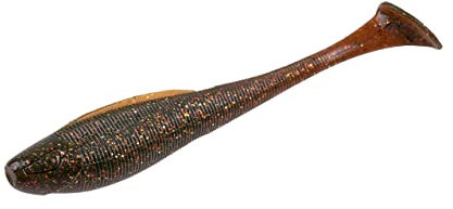 ZECK - Angelköder, Kunstköder, Gummifisch - BA Sexy Swimmer | 12cm - BA Motoroil | 5 STK.
