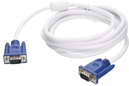 sourcing map VGA to VGA Cable, 3.0M/10ft Male to Male VGA 3+4 Video Cable for Computer, Projector