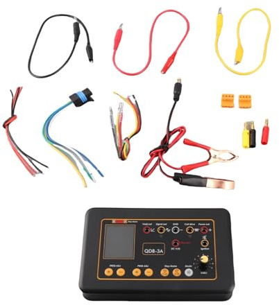 Probador de bobina de encendido HUIOP Probador de bobina de encendido de automóvil, unidad de QDB-3A, válvulas solenoides de inyector, instrumento de Motor paso a paso en ralentí, Detector de fallas d
