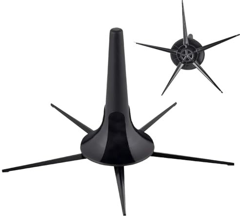 Trompetenhalter – 5-beiniger Trompetenständer Aus Metall Mit Stabiler Basis | 19x10x10cm Tragbares Trompetenzubehör | Halterung Für Musikinstrumentenständer Für Professionelle Musiker, Trompetenliebha