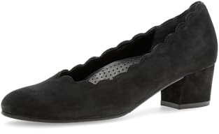 Gabor Klassiska pumps, dam klackskor, Svart 47, 38 EU