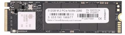 2-Power Solid State Drive 512GB M.2 PCIe 3.0 x4 2280 NVMe SSD7013A Bulk SSD