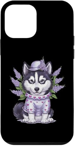 Custodia per iPhone 12 mini Husky con lilla