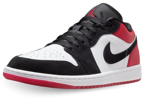 Nike Zapatos Air Jordan 1 Low Se Código IB8971-106 Blanco, Blanco Negro Rojo, 44 EU
