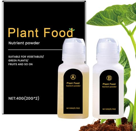 doyandader Fertilizzante Per Piante | Cibo Per Piante Indoor | e Forniture per Coltivazione Giardino Prato Frutta Fiori Verdura