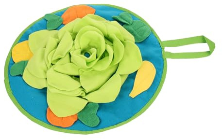 SHINEOFI Futtermatte Kaninchen Schnüffelmatte Hamster Futterkissen Langlebig Trainingsspielzeug Haustierbedarf Kleine Tiere
