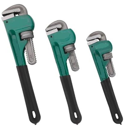 Skiftnyckel, liten rörtång, Rörtång Snabb Rörklämma 10 12 14 18 24 tum Kraftiga VVS-tänger Manuella verktyg 45# stål Rostskyddsmedel(14-Inch)
