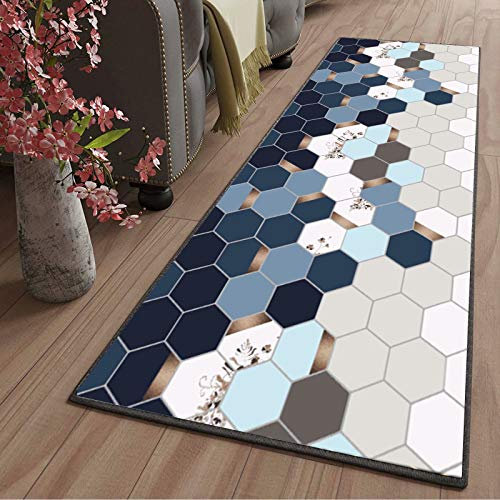 LYYK Teppich Wohnzimmer 120x260cm Lange rutschfest Waschbare schmutzresistent pflegeleicht Bettumrandung Teppich für Schlafzimmer Wohnzimmer Diele Veranstaltungen, Color20