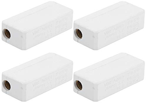 Boîte de jonction de connecteur de câble 4 pièces un en un sur 80A 1000V boîtier de projet électrique à borne rapide en ligne 2.5mm²-16mm² lectrique Boîte de Jonction