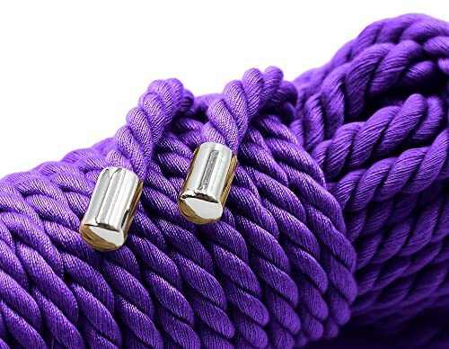 Corda bondage viola in cotone - Corda professionale BDSM color viola - MEO Germany - 5 metri