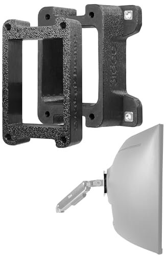 3IDEE Adaptador VESA para Samsung Odyssey G7, G6, CRG9, CHG9, CHG90 y más – Soporte para monitor Samsung – Ajuste preciso, seguro y estable – Compatible con VESA 75x75